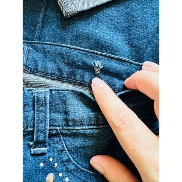 Justice Mid Rise Embellished Jegging - Picture 14 of 15